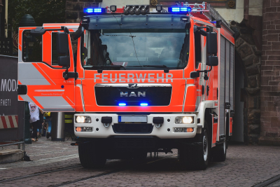 Feuerwehr-GroÃÃ¼bung in NRW - Koordination und Einsatztest